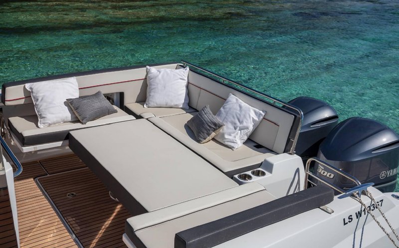 salon arrière convertible