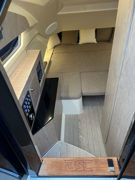 Cabine avec couchage 