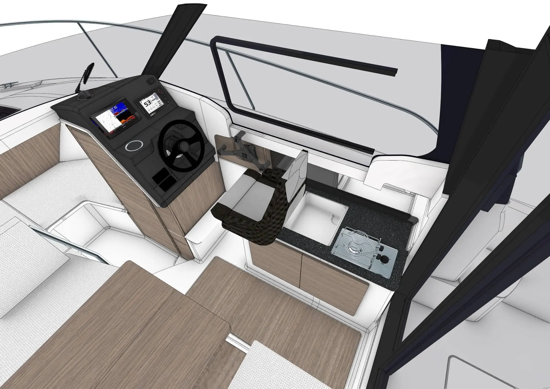 Jeanneau Merry Fisher 695 - Photo 34